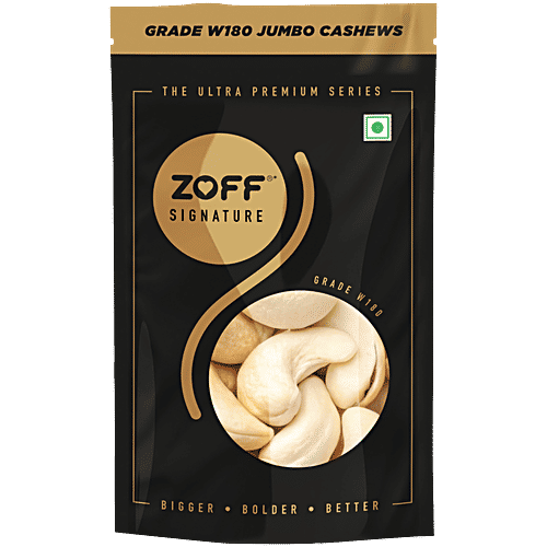 Buy Zoff Signature Grade W180 Jumbo Cashews Online at Best Price