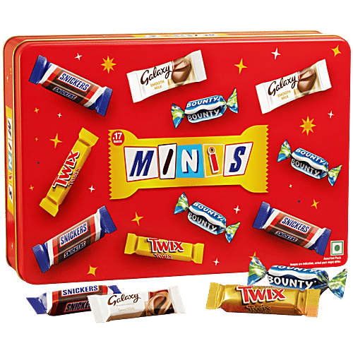 Snickers Mini Assorted Buy Snickers Best of Minis Assorted Chocolate Gift Pack Online at Best ...