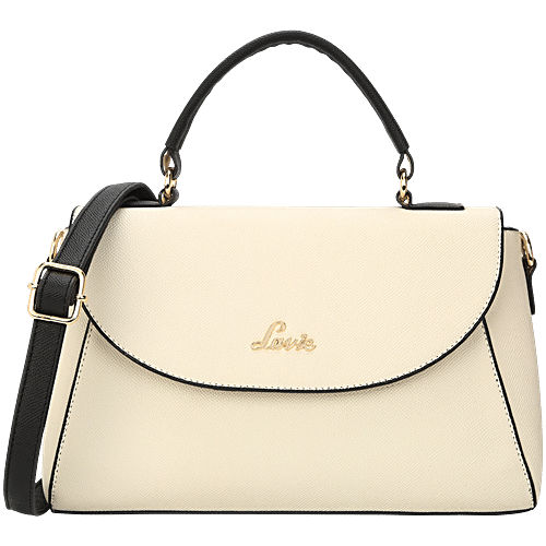 【希少ビンテージ】バババッグ Buy Lavie Women's Off White Satchel Handbag - Large Online at Best