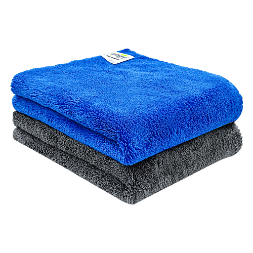 Buy Softspun Microfibre Edgeless Cleaning Cloths - 500 GSM, Grey