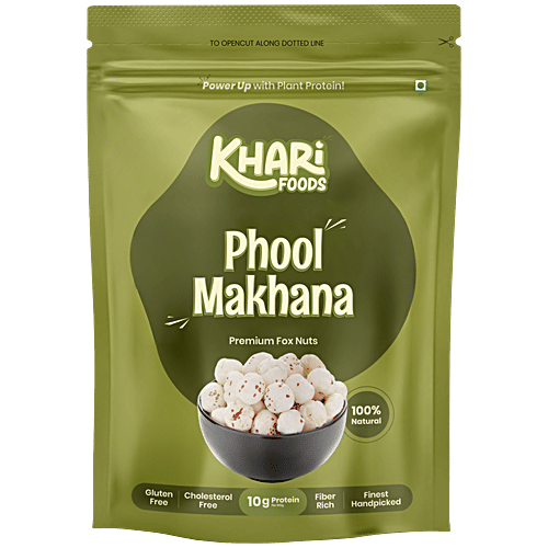 Buy Khari Foods Premium Fox Nuts/Phool Makhana Online at Best Price of ...