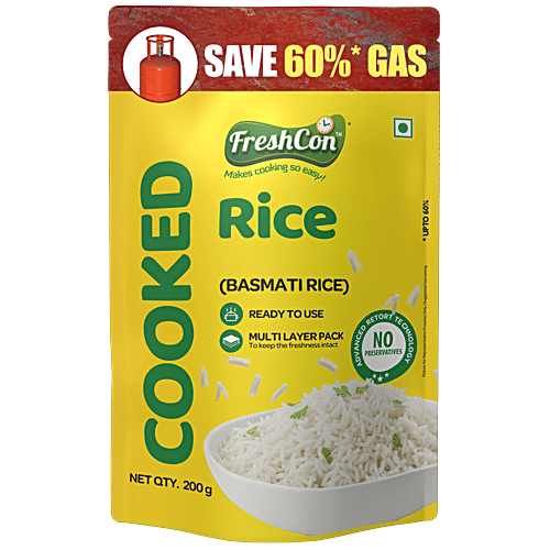 Freshco Rice Buy Freshcon Cooked Basmati Rice Online at Best Price of Rs 72.9 ...