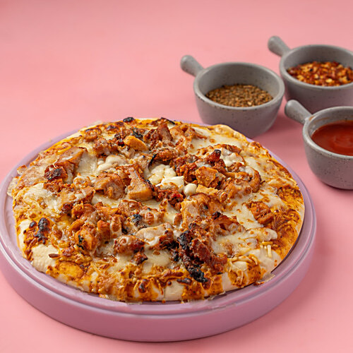 Buy Qmin Korean Chicken Pizza Online at Best Price of Rs 210