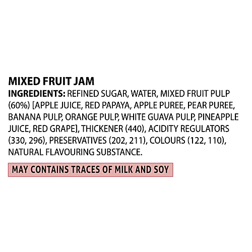 Sil Mixed Fruit Jam 200 Gm