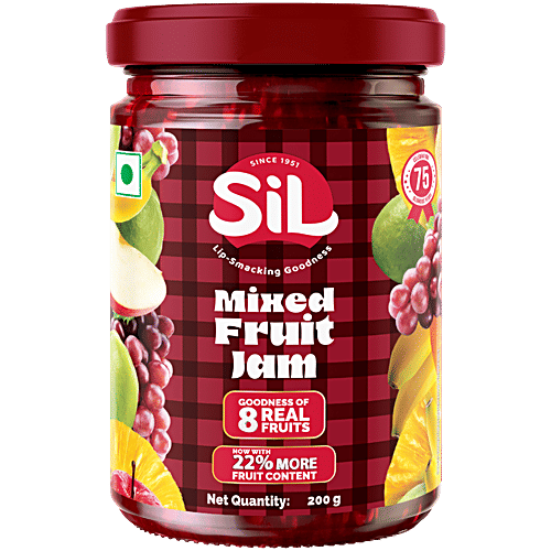 Sil Mixed Fruit Jam 200 Gm