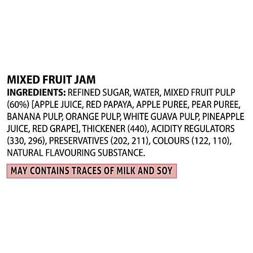 Sil Mixed Fruit Jam 500 Gm