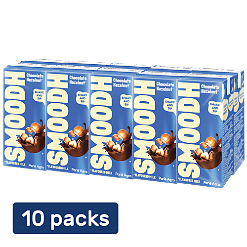 Buy Smoodh Hazelnut Chocolate Flavoured Milk Online at Best Price