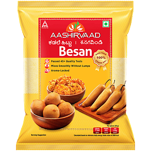 Buy Aashirvaad Besan Online at Best Price of Rs 73.6 - bigbasket
