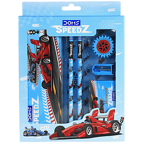 Buy Doms Speedz Kit - Return Gift for Kids, Fun School Stationery