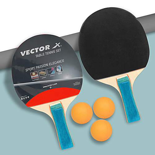 Smart Table Tennis Racket Vector Buy Vector X Table Tennis Racket Set - Assorted Colours Online at Best ...