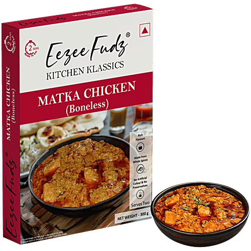 Buy Eezee Fudz Kitchen Klassics Matka Chicken - Boneless, Ready To Eat ...