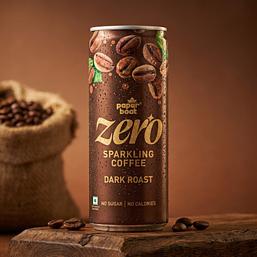 コーヒー Robby Buy Paper Boat Zero Dark Roast Sparkling Coffee Online at Best