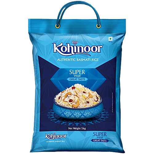 Buy Kohinoor Super Value Authentic Basmati Rice Online at Best Price of ...