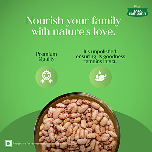Tata Sampann Unpolished Rajma Chitra 500 Gm