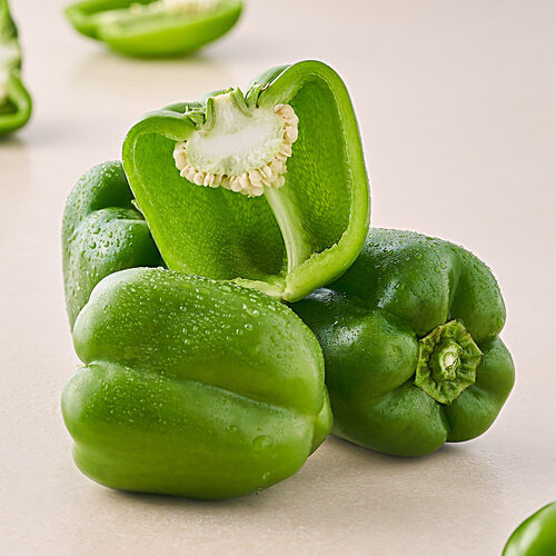 Buy Fresho Capsicum Green Organically Grown 250 Gm Online At Best