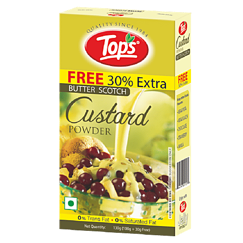 Toppers Powder Buy Tops Custard Powder Butter Scotch 100 Gm Carton Online at the Best ...