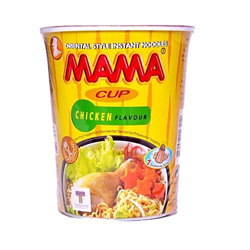 Buy Mama Instant Cup Noodles Chicken 70 Gm Online At Best Price of