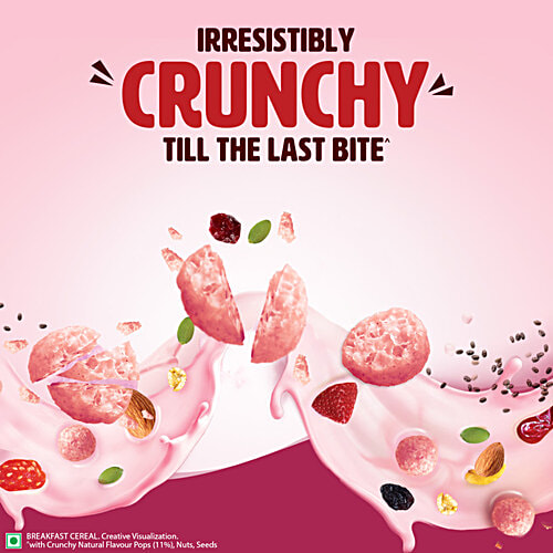 Saffola Berry Crunch Muesli With Flavour Pops 450 Gm