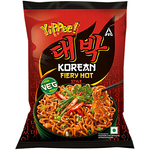 Buy Sunfeast YiPPee! Korean Fiery Hot Style Noodles Online at