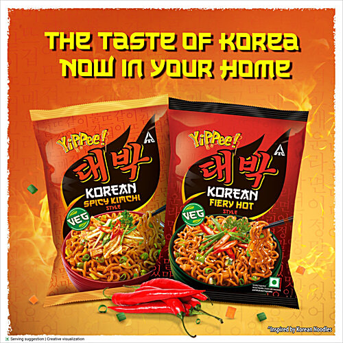 Sunfeast YiPPee! Sunfeast YiPPee! Korean Spicy Kimchi Style Veg