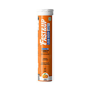 Buy Fast&Up Fast&Up Lean Body with L-Carnitine 2000mg Effervescent Tablets  (20 Each) Orange Online at Best Price of Rs 578.3