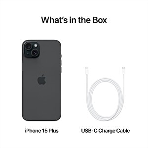Buy Apple Apple iPhone 15 Plus (128GB, Black) Online at Best Price