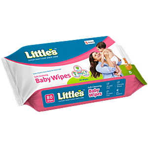 Buy Littles Baby Wipes Soft Cleansing 80 Pcs Online At Best Price of