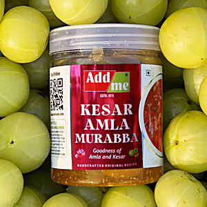 Add me Seedless Amla Murabba With Kesar, Elaichi Immunity Booster Pack, 500  g