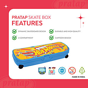 Buy Pratap Skate Box Pencil Box - Hotwheels Online at Best Price
