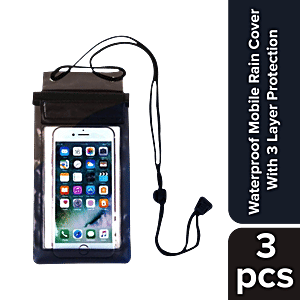 Buy Unitribes Waterproof Mobile Rain Cover With Layer
