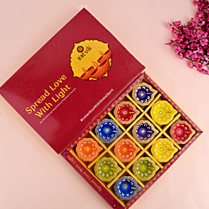 Buy Satvik Clay Diya - Model 3 Online at Best Price of Rs 199