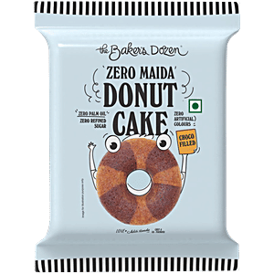 Buy The Baker's Dozen Zero Maida Donut Cake Online at Best Price