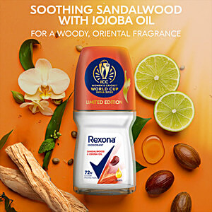 Buy Rexona-Deo Sandalwood & Jojoba Oil Deodorant Roll-on Online at