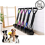 Dog Pooper Scooper With Long Handle, 23.6"/60c Easy Squeeze Trigger Jubo Jaws Dog Poop Scoop