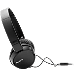 Buy Sony MDR-ZX110AP Wired Headphone with Mic (On Ear, Black