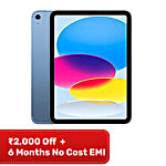 Buy Apple iPad Wi-Fi - 11 Inch, 128 GB, Blue Online at Best Price