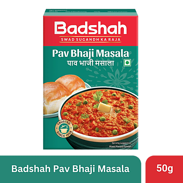 Badshah Pav Bhaji Masala, 50 g Carton