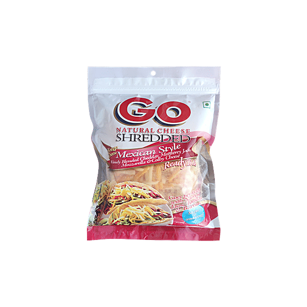Buy Go Natural Shredded Cheese Mexican Style, Made from Cow's