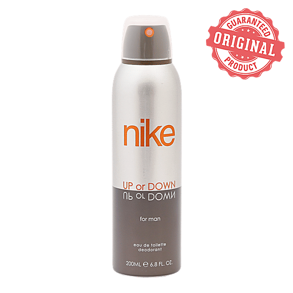 Nike Up Or Down Eau De Toilette Deodorant For Man, 200 ml