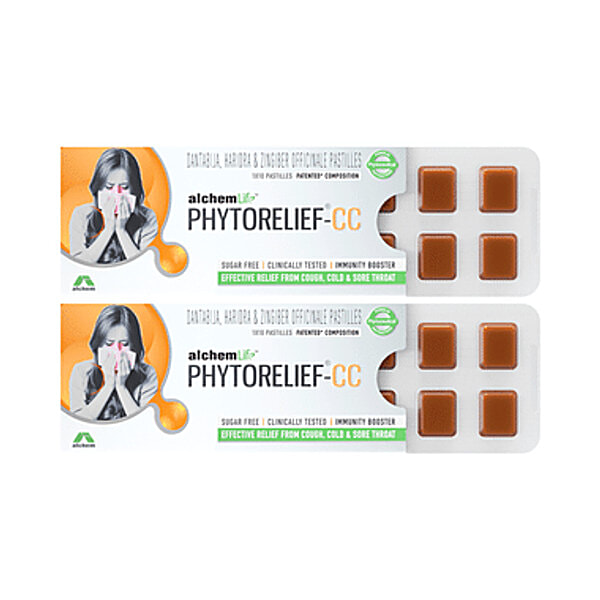 Buy Phytorelief Phytorelief-CC Immunity Lozenges for Cough, Cold