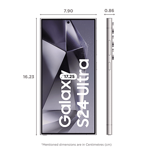 Buy Samsung SAMSUNG Galaxy S24 Ultra 5G (12GB RAM, 256GB, Titanium