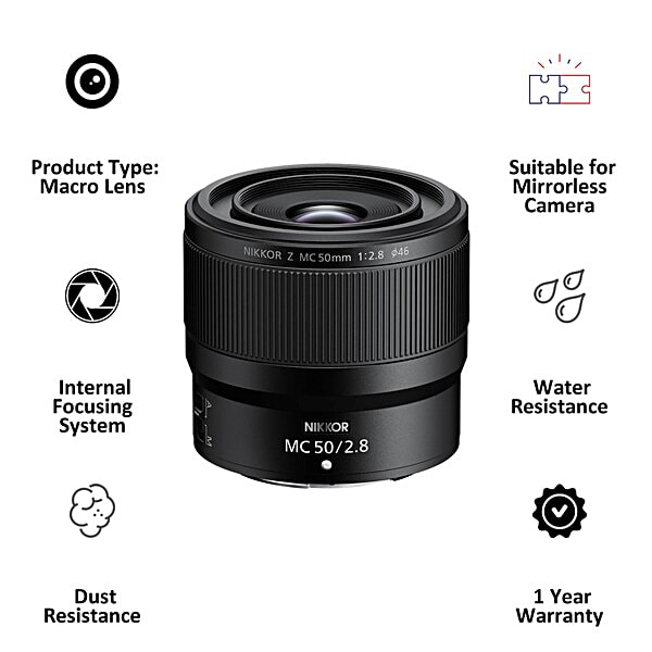 Buy Nikon Lens - Nikon Nikkor Z MC 50mm f/2.850 mm F22-F2.8 Macro