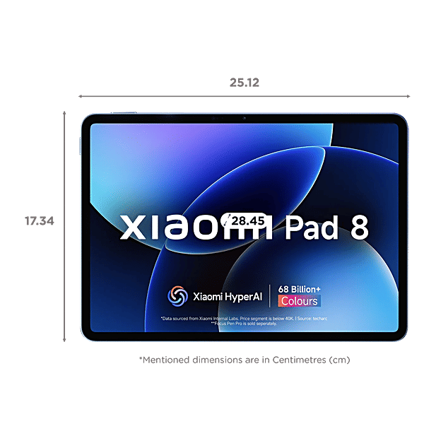 Buy Xiaomi Xiaomi Pad 8 Wi-Fi Android Tablet (11.2 Inch, 8GB RAM
