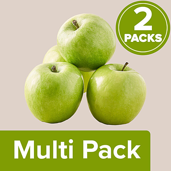 Buy Fresho Apple - Green, Premium 2x4 pcs (Multipack) Online at 