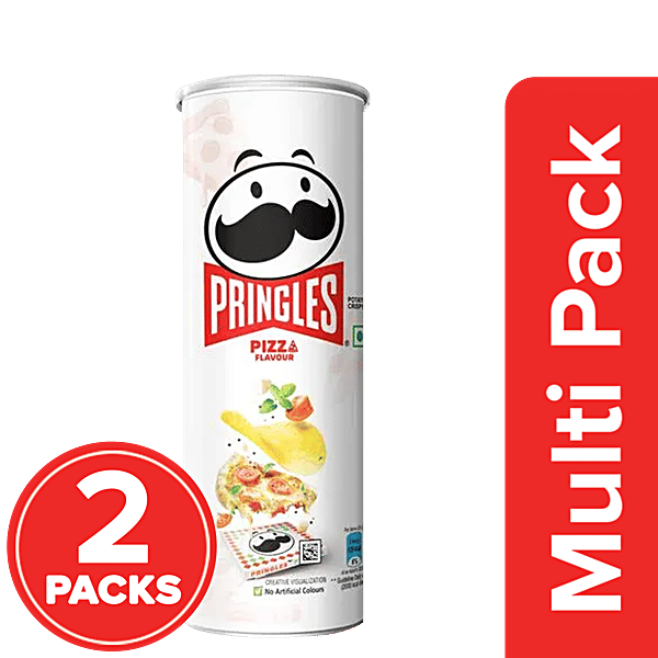 Buy Pringles Potato Chips Pizza Flavour Online at Best Price of Rs