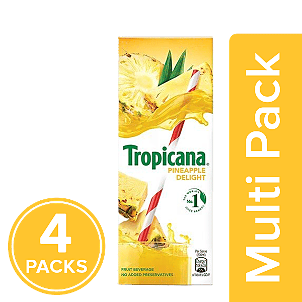 Buy Tropicana Fruit Juice Pineapple Delight Online at Best Price