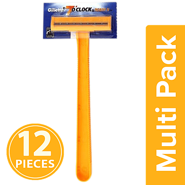 Buy Gillette 7 O' Clock Ready II Razor - Disposable Online at Best