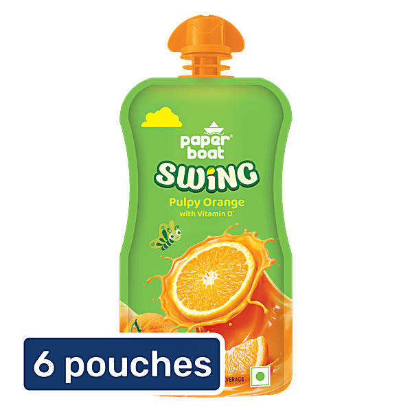 Buy Paper Boat Swing Juicier Drink - Pulpy Orange Online at Best