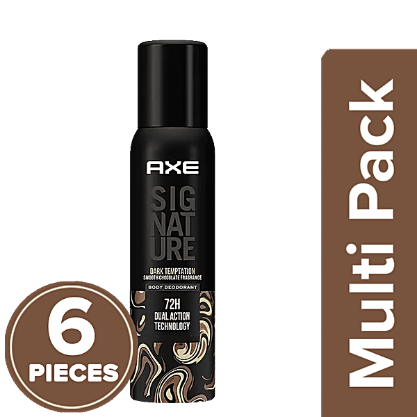 Buy Axe Signature Dark Temptation Long Lasting, No Gas, For Men