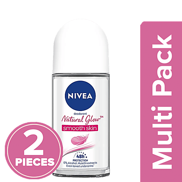 Buy Nivea Whitening Smooth Skin Women Deodorant Roll-On For 48H